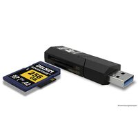 Delkin USB 3.1 SD + MicroSD A2  Kartenleser 