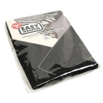 Easy Wrapper selbsthaftendes Einschlagtuch  XL 71 x 71 cm schwarz