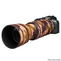 EasyCover Lens Oak Objektivschutz für Canon  RF 100-400mm F5.6-8 IS USM  Braun Camouflage