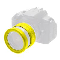 EasyCover Lens Rim Stoßschutz-Set für Objektive 2-teilig  58mm gelb
