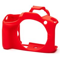 EasyCover Silikon-Schutzhülle für Canon  R50  Rot