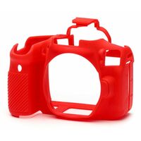 EasyCover Silikon-Schutzhülle für Canon 90D  rot