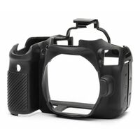 EasyCover Silikon-Schutzhülle für Canon 90D  schwarz