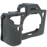 EasyCover Silikon-Schutzhülle für Sony Alpha a9, a7 III, a7R III - maßgefertigt  schwarz