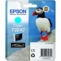 Epson T3242 Cyan Tintenpatrone 