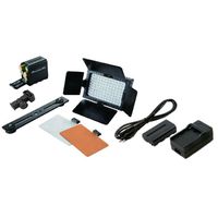 Falcon Eyes LED Lampe Set Dimmbar DV-96V-K2 inkl. Akku 