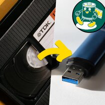 Foto Koch Digitalisierung - Videokassette Sonderformat auf USB-Stick (MPEG4)  240 min