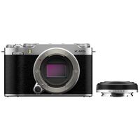 Fujifilm X-M5 + Viltrox  AF 28mm f/4.5  silber