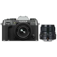 Fujifilm X-T50 + 15-45mm + XF 23mm f/2,0 R WR  anthrazit