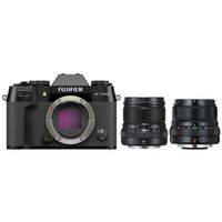 Fujifilm X-T50 + XF 50mm f/2,0 R WR + XF 23mm 2,0 R WR  schwarz