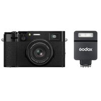 Fujifilm X100VI + Godox iT22 - TTL Mini Flash  Schwarz