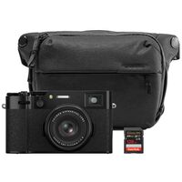 Fujifilm X100VI + Peak Design Everyday Sling V2 + Extreme Pro SDXC 200MB/s 128 GB  schwarz