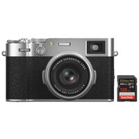 Fujifilm X100VI + SanDisk Extreme Pro SDXC 200MB/s 128 GB  silber