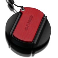 Gariz Objektivfrontdeckelsicherung für Sony CyberShot DSC-RX1RM2  red