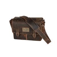 Gillis Leder Foto Schultertasche Trafalgar  vintage brown