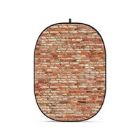 Godox CBA-WB - Klappbare Hintergrundkulisse - Ziegelsteinmauer  Nr. 5