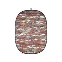 Godox CBA-WB - Klappbare Hintergrundkulisse - Ziegelsteinmauer  Nr. 8