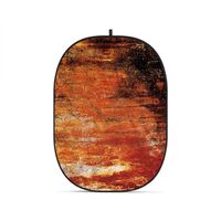 Godox CBA-WR - Klappbare Hintergrundkulisse - Rostige Wand  Nr. 1