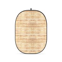 Godox CBA-WW - Klappbare Hintergrundkulisse - Holzwand  Nr. 1