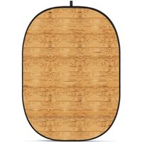 Godox CBA-WW - Klappbare Hintergrundkulisse - Holzwand  Nr. 2