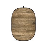 Godox CBA-WW - Klappbare Hintergrundkulisse - Holzwand  Nr. 4