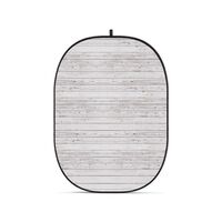 Godox CBA-WW - Klappbare Hintergrundkulisse - Holzwand  Nr. 7