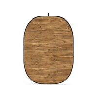 Godox CBA-WW - Klappbare Hintergrundkulisse - Holzwand  Nr. 9