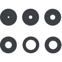 Godox GOBO Set für MG1200Bi  GP-GS5