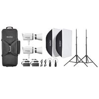 Godox Litemons Bi color LED Video Light LA300Bi  2 Light Kit
