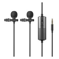 Godox LMD-40C - Dual Omni-direktionales Lavalier Mikrofon  4 m