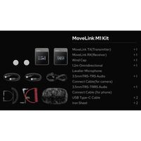 Godox MoveLink M1 - 2.4GHz Drahtloses Mikrofon System 