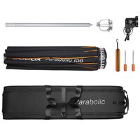 Godox Parabolic Reflector Zoom Box P158Kit 