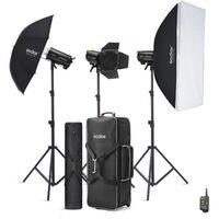 Godox QT600IIIM-D - Studioblitz Kit (3xQT600IIIM & Zubehör) 