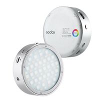 Godox R1 Mobile RGB LED-Licht  silber Gehäuse