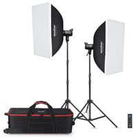 Godox SL100D Kit - LED Leuchten Kit Daylight (2xSL100D & Zubehör) 