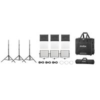 Godox Studio LED-Lichtpaneel 3-Licht-Set  P120D K2