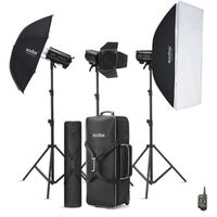 Godox Studioblitz Kit (3x QT400IIIM & Zubehör) 