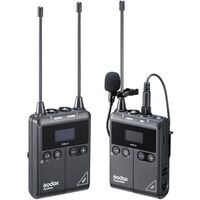 Godox UHF Wireless & Lavalier Microphone Kit (TX1/RX1/LMS 12 AXL) 