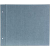 goldbuch Albeneinband 30x25 cm  blau/grau