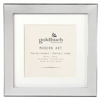 goldbuch Bilderrahmen Modern Art 16x16 cm  silber
