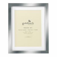 goldbuch Bilderrahmen Modern Art 21x26 cm  silber