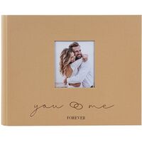 goldbuch Foto-Gästebuch mit verdeckter Spirale you & me FOREVER 