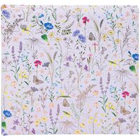 goldbuch Fotoalbum 60 weiße Seiten Summer Meadow  lilac 25x25 cm