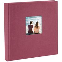 goldbuch Fotoalbum Bella Vista 25x25 60 weiße Seiten  fuchsia