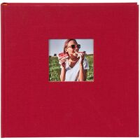 goldbuch Fotoalbum Bella Vista 25x25 60 weiße Seiten  rot