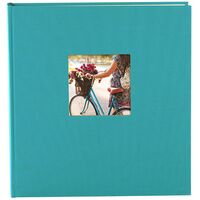 goldbuch Fotoalbum Bella Vista 25x25 60 weiße Seiten  türkis