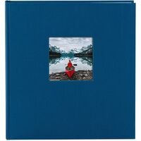 goldbuch Fotoalbum Bella Vista 25x25 60 weiße Seiten  blau