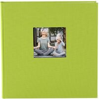 goldbuch Fotoalbum Bella Vista 25x25 60 weiße Seiten  grün