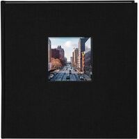 goldbuch Fotoalbum Bella Vista 25x25 60 weiße Seiten  schwarz
