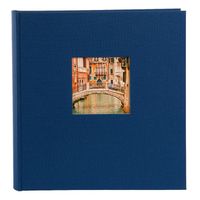 goldbuch Fotoalbum Bella Vista 30x31 100 weiße Seiten  blau